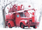 Conversion (1) | 2009 IHC KB-1 (1949) with welded steel salvage 132x300x120" 2009